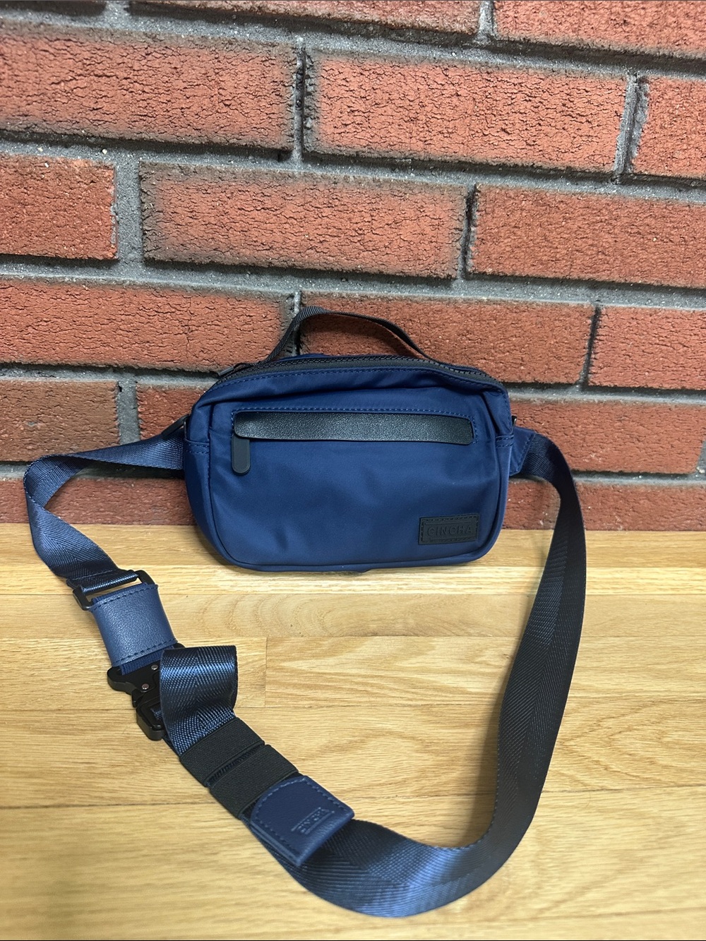 Cincha Navy Blue Crossbody Belt bag NWT